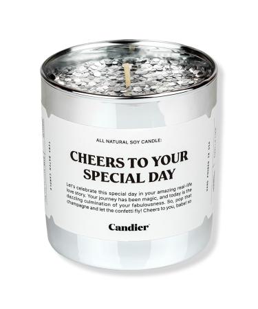 Candier Cheers To Your Special Day Candle 9.0 oz