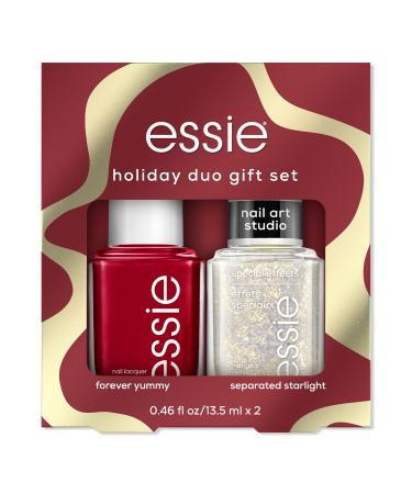 Essie Cranberry Spritz Holiday Duo Gift Set Cranberry Spritz