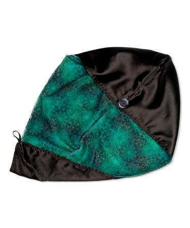Conair Wicked Satin Hair Towel Turban - Black 1 ct