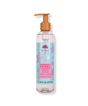 Tree Hut Peppermint Pearl Moisturizing Shave Oil 7.7 oz