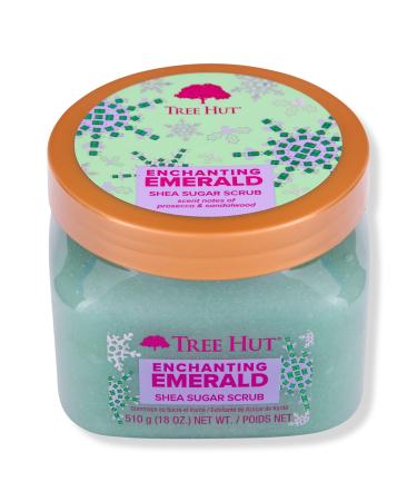 Tree Hut Enchanting Emerald Shea Sugar Scrub 18 oz