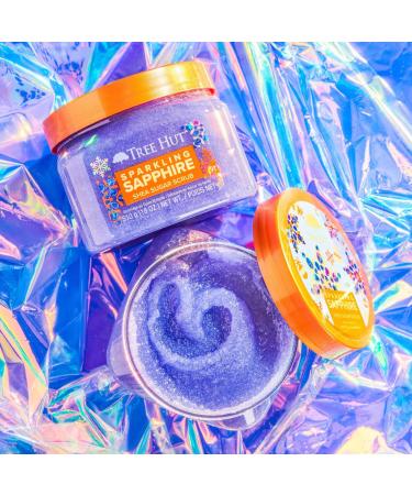 Tree Hut Sparkling Sapphire Shea Sugar Scrub 18 oz - Transform Your Style with the Best Innovation Today! - Buy Online on GoSupps.com