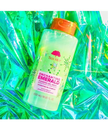 Tree Hut Enchanting Emerald Foaming Gel Body Wash 18 oz - Transform Your Style with the Best Innovation Today! - Buy Online on GoSupps.com