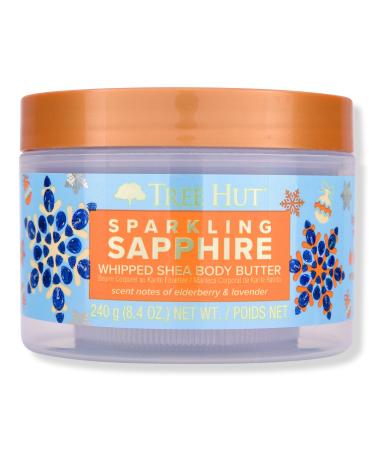 Tree Hut Sparkling Sapphire Whipped Shea Body Butter 8.4 oz