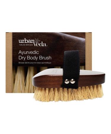 Urban Veda Ayurvedic Dry Body Brush for Exfoliation & Circulation 1 ct