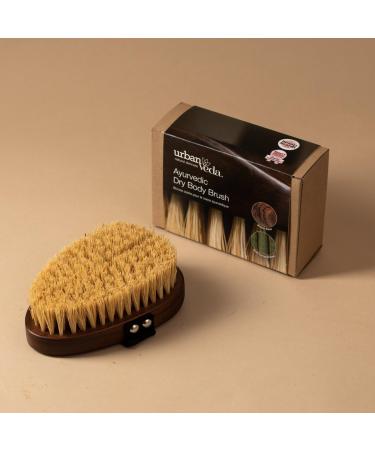 Discover Urban Veda Ayurvedic Dry Body Brush for Exfoliation & Circulation 1 ct - Elevate Your Style Instantly! - Buy Online on GoSupps.com