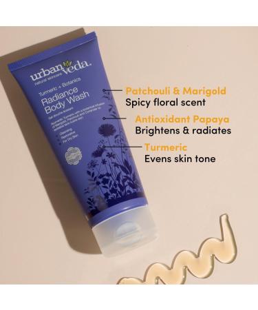 Urban Veda Radiance Turmeric & Patchouli Body Wash 5.1 oz - Transform Your Style with the Best Innovation Today! - Buy Online on GoSupps.com