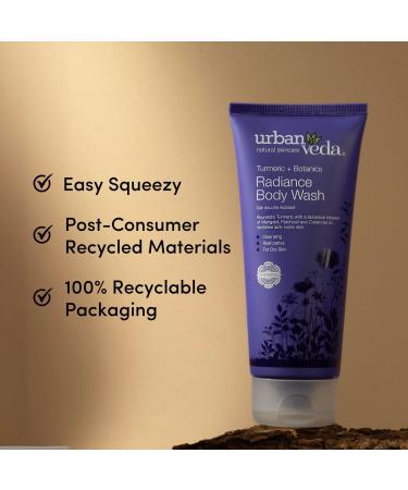 Urban Veda Radiance Turmeric & Patchouli Body Wash 5.1 oz - Transform Your Style with the Best Innovation Today! - Buy Online on GoSupps.com