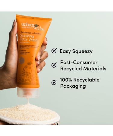 Discover Urban Veda Soothing Spa Sandalwood & Aloe Vera Body Wash 5.1 oz - Elevate Your Style Instantly! - Buy Online on GoSupps.com