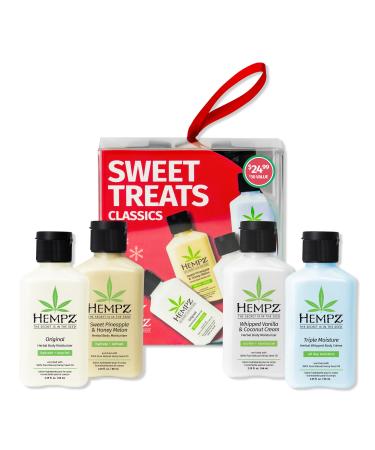 Hempz Limited Edition Sweet Treats Classics Mini Moisturizers Gift Set