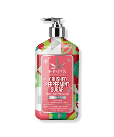 Hempz Limited Edition Crushed Peppermint Sugar Herbal Body Moisturizer 17.0 oz