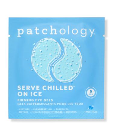 Patchology Travel Size Serve Chilled On Ice Firming Eye Gels 1 pair