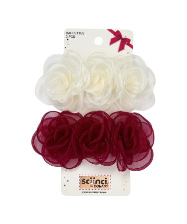 ScÃ¼nci Holiday Rosette Barrettes 2 ct - Transform Your Style with the Best Innovation Today! - Buy Online on GoSupps.com