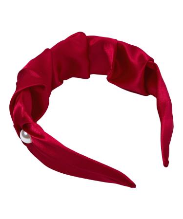 Discover ScÃ¼nci Holiday Satin Headband With Pearls - Elevate Your Style Instantly! - Buy Online on GoSupps.com