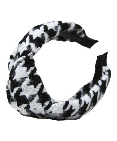 ScÃ¼nci Holiday Black-And-White Houndstooth Headband - Discover Premium Quality Shop now! - Buy Online on GoSupps.com