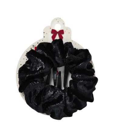 ScÃ¼nci Holiday Black Velvet Scrunchie Pop Clip - Discover Premium Quality Shop now! - Buy Online on GoSupps.com