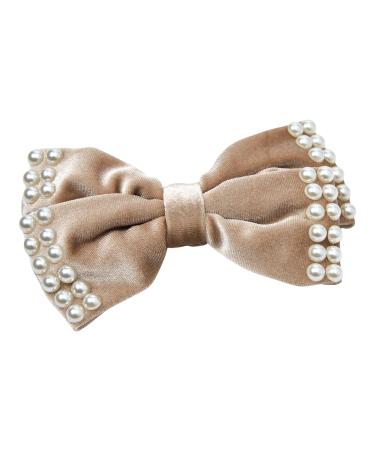 Discover ScÃ¼nci Holiday Velvet Bow With Pearls - Elevate Your Style Instantly! - Buy Online on GoSupps.com