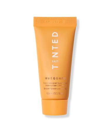 Live Tinted Hueguard Mini 3-in-1 Mineral Sunscreen, Moisturizer, Primer SPF 30 0.5 oz