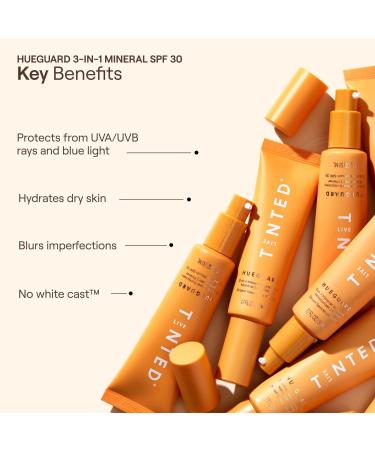 Live Tinted Hueguard Mini 3-in-1 Mineral Sunscreen, Moisturizer, Primer SPF 30 0.5 oz - Transform Your Style with the Best Innovation Today! - Buy Online on GoSupps.com