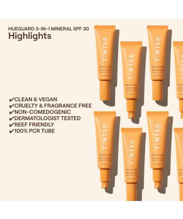 Live Tinted Hueguard Mini 3-in-1 Mineral Sunscreen, Moisturizer, Primer SPF 30 0.5 oz - Transform Your Style with the Best Innovation Today! - Buy Online on GoSupps.com
