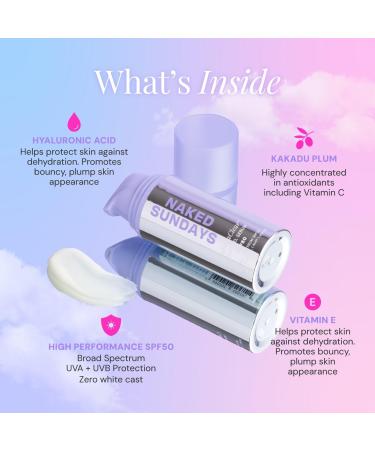 Naked Sundays CabanaClear Water Gel Serum SPF50 1.01 oz - Discover Premium Quality Shop now! - Buy Online on GoSupps.com
