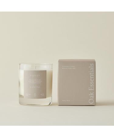 Discover Oak Essentials Violet Santal Candle 7.5 oz - Elevate Your Style Instantly! - Buy Online on GoSupps.com