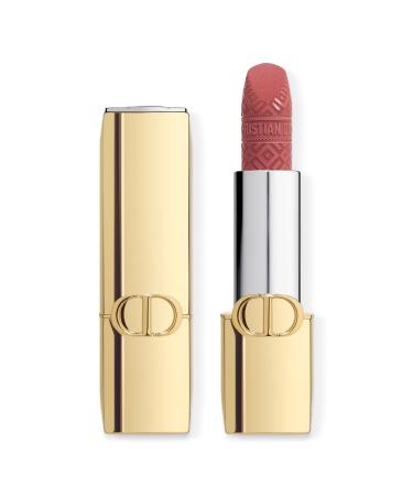 Dior Rouge Dior Lipstick Velvet Finish Limited Edition 284 Rose Bavarde 0.123 oz