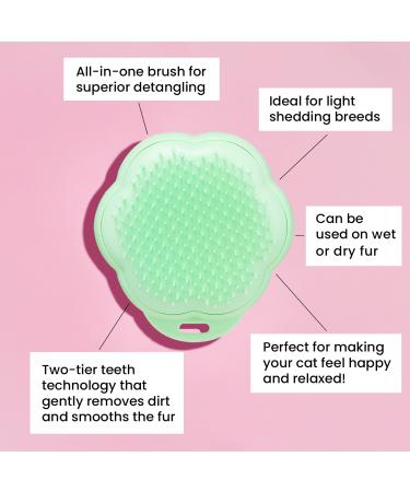 Tangle Teezer Cat Grooming Brush Green - Discover Premium Quality Shop now! - Buy Online on GoSupps.com