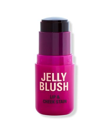 Revolution Beauty Jelly Blush Stick Lip & Cheek Stain Cherry Red (red stain with a juicy scent)