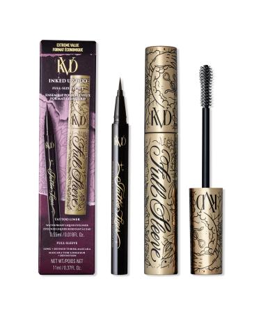 KVD Beauty Inked Up Duo Full-Size Vegan Eyeliner + Mascara Set
