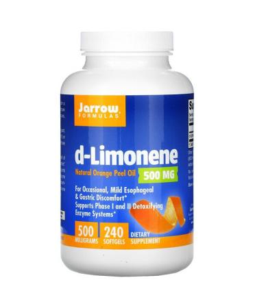 Jarrow Formulas d-Limonene 500 mg 240 Softgels