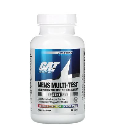 GoSupps.com - GAT Men's Multi+Test Multivitamin with Testosterone Support  90 Tablets - Buy Online on GoSupps.com