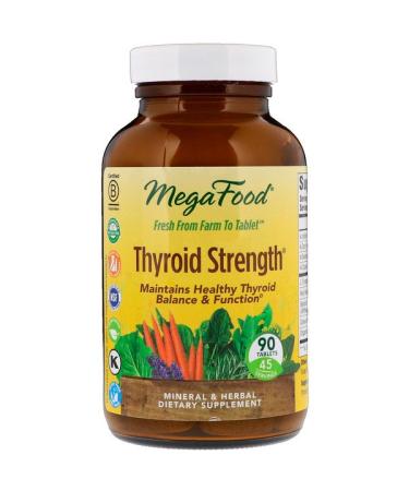 MegaFood Thyroid Strength 90 Tablets