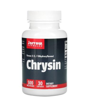 Jarrow Formulas Chrysin 500 mg 30 Capsules