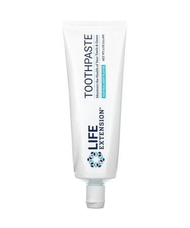 Life Extension Toothpaste Natural Mint Flavor 4 oz (113.4 g)