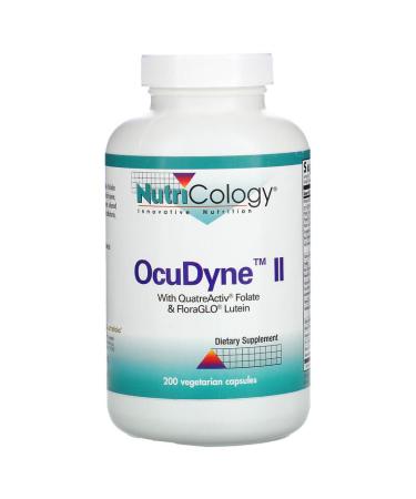 Nutricology OcuDyne II 200 Vegetarian Capsules