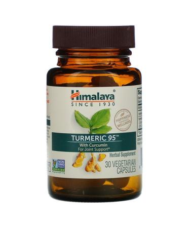 Himalaya Turmeric 95 with Curcumin 30 Vegetarian Capsules