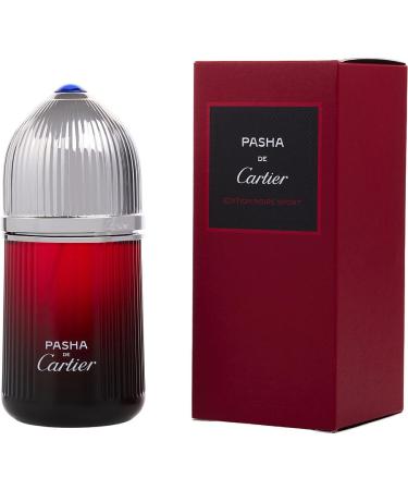 PASHA DE CARTIER EDITION NOIRE SPORT by Cartier - EDT SPRAY 3.3 OZ - MEN