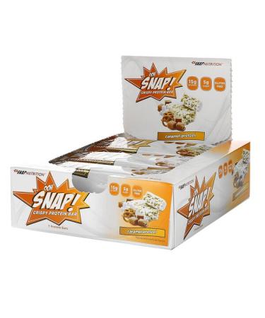 OOH Snap! Crispy Protein Bar Caramel Pretzel 7 Bars 1.62 oz (46 g) Each