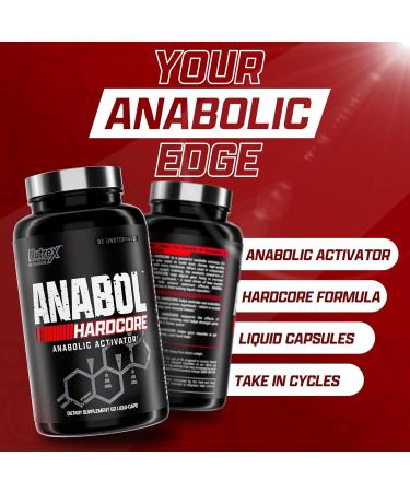 Nutrex Research Anabol Hardcore - Anabolic Activator & Muscle Builder (60 Pills) - Buy Online on GoSupps.com