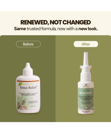 Nature's Rite Sinus Relief Spray 1.5 oz - All-Natural Nasal Support for Sinus Problems - Made in USA - Buy Online on GoSupps.com