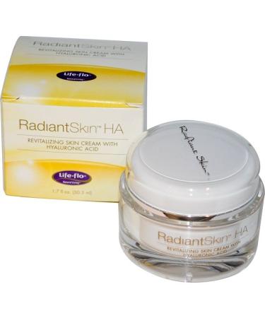 Life-flo Radiant Skin HA Revitalizing Skin Cream with Hyaluronic Acid 1.7 fl oz (50.3 ml)