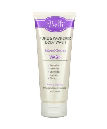 Belli Skincare Pure & Pampered Body Wash  6.5 fl oz (191 ml)