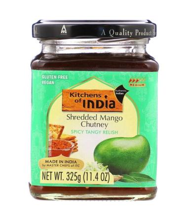 Kitchens of India Shredded Mango Chutney 11.4 oz (325 g)
