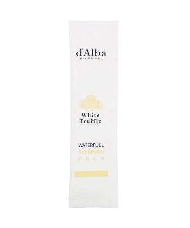 d'Alba White Truffle Waterfull Sleeping Pack 1.62 fl oz (48 ml)