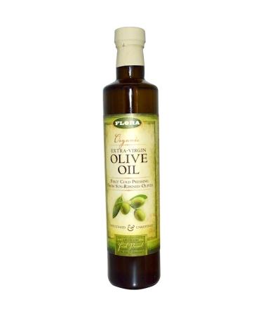 Flora Organic Extra Virgin Olive Oil 17 fl oz (500 ml)