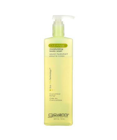 Giovanni Cleanse Moisturizing Body Wash Cucumber Song 24 fl oz (710 ml)