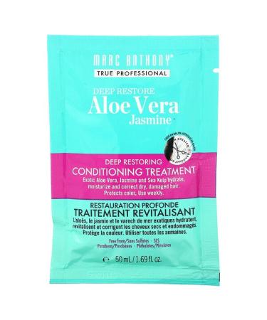 Marc Anthony Deep Restore Aloe Vera Jasmine Conditioning Treatment 1.69 fl oz (50 ml)