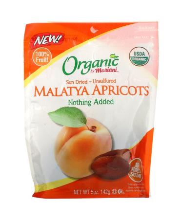 Mariani Dried Fruit Organic Sun Dried - Unsulfured Malatya Apricots  5 oz ( 142 g)