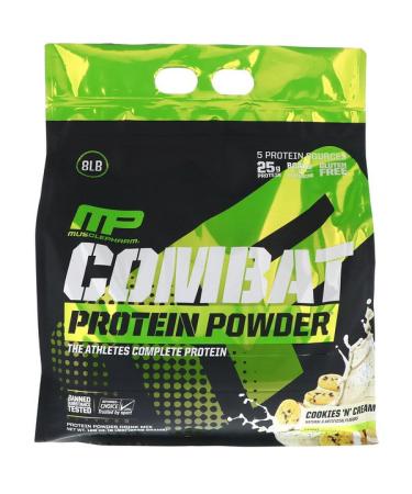 MusclePharm Combat Protein Powder Cookies 'N' Cream 8 lbs (3629 g)